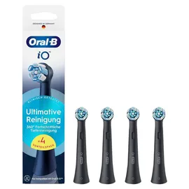 Oral-B iO Ultimative Reinigung Aufsteckbürste schwarz 4 St. 