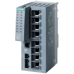 Siemens 6GK52080GA002TC2 SCALANCE XC208G (E/IP), managed Layer 2 switch, 8x RJ45