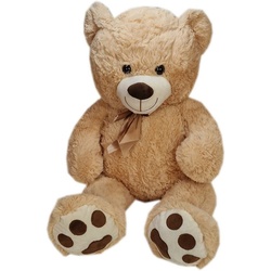 Heunec® Kuscheltier Teddybär Floppy, 100 cm, beige, mit Schleife beige|braun