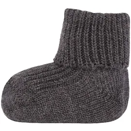 Ewers Baby- und Kindersocken für Jungen und Mädchen Wolle mit Umschlag, Made in Europe, Baumwolle - 27/30 EU