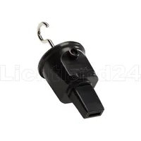 Kaiser Endstück für Stecker/Kabel - schwarz