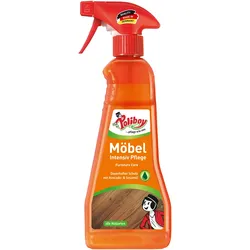 Poliboy Möbel Intensiv Pflege - zur Reinigung, Pflege und Schutz von Möbeloberflächen aller Art - 375 ml - Made in Germany