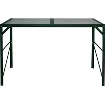 Vitavia Alutisch mit 1 HKP-Ablagefläche 121 cm x 54 cm Smaragd