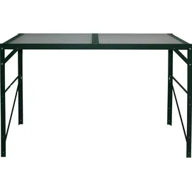 Vitavia Alutisch mit 1 HKP-Ablagefläche 121 cm x 54 cm Smaragd