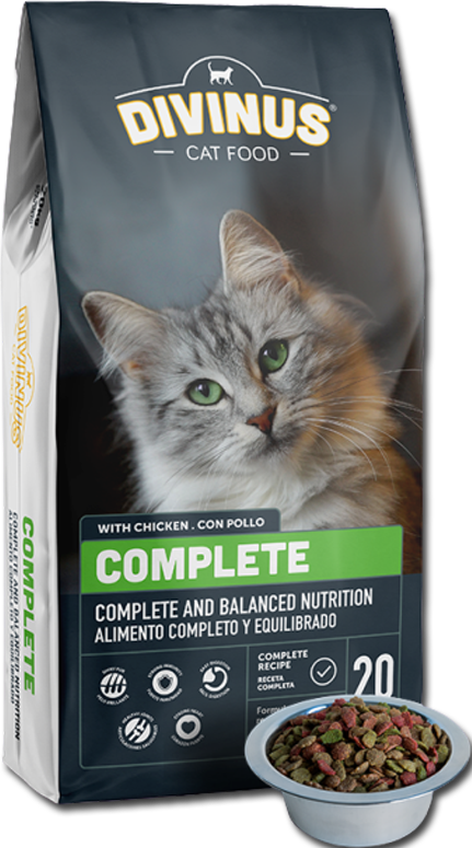 Divinus Cat Complete für ausgewachsene Katzen 2kg (Rabatt für Stammkunden 3%)