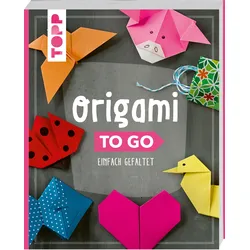 Origami to go - Das Falt-Buch für jede Tasche. Pocket-Format mit verdeckter Spiralbindung