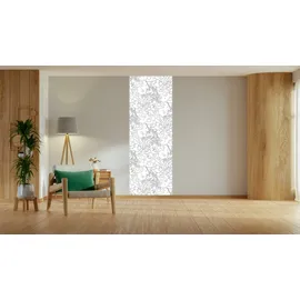 Queence Wandsticker Einhörner in den Wolken (1 St), DIY-Wandsticker zum Bemalen weiß