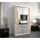 abiks möbel Schwebetürenschrank MONACO 120 x 200 x 62 cm Weiß