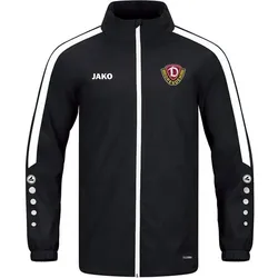 JAKO Herren Fanjacke Dynamo Dresden Allwetterjacke, schwarz, XXL