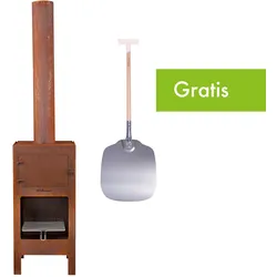Angebots-Set: Weltevree - Outdoor Stahlofen + GRATIS Pizzaschaufel