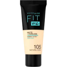 Maybelline Fit Me! Matte + Poreless Make-Up 30 ml 105 Natural Ivory