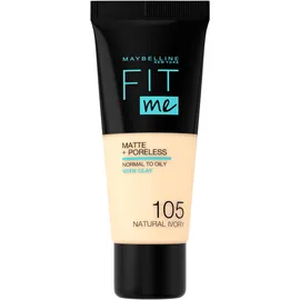 Maybelline Fit Me! Matte + Poreless Make-Up 30 ml 105 Natural Ivory