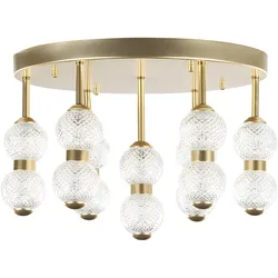 Deckenlampe YOWAKA Metall Gold