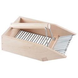 Esschert Design BV Obstpflücker, (1-St), Beerenpflücker zum ablesen von Beeren, aus Buchenholz und Metall braun