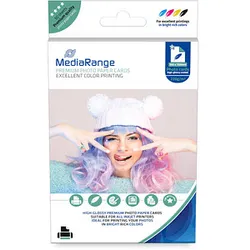 MediaRange Fotopapier MRINK104 10,0 x 15,0 cm hochglänzend 220 g/qm 50 Blatt