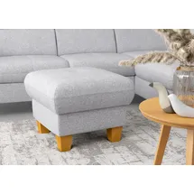 Home Affaire Polsterhocker Lindgren 61 x 46 x 61 cm Silber