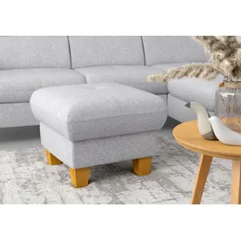 Home Affaire Polsterhocker Lindgren 61 x 46 x 61 cm Silber