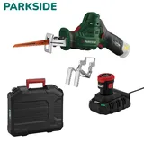 Parkside Akku Ast Säge , Astschere inkl. Akku und Ladegerät + Schutzbrille
