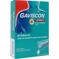 GAVISCON Advance Pfefferminz 1000mg/200mg SUS Btl. 120 ml