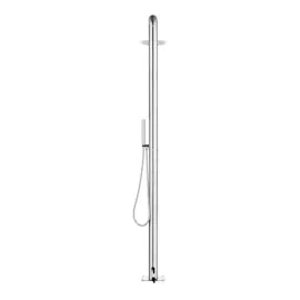 vidaXL Gartendusche 225 cm edelstahl 315941