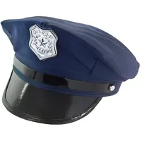 Widmann MILANO Party Fashion 8427P - Polizeimütze, blau, mit