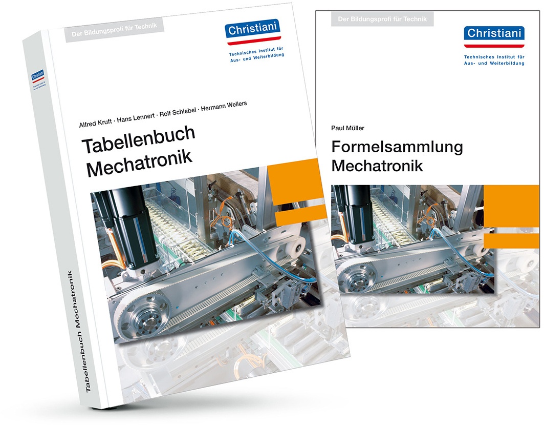 Tabellenbuch Mechatronik Mit Formelsammlung  2 Bde. - 2 Bde. Tabellenbuch Mechatronik mit Formelsammlung  Gebunden
