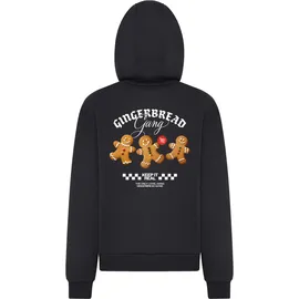 Mister Tee Hoodie The Only Loyal Gang Fluffy Hoody Schwarz 3XL