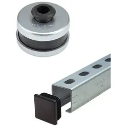 MÜPRO Wandhalterung - Konsolenset MPC1040 mit Schalldämmung  Ausleger 1040mm