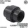 Mega Group - Verschraubung PVC-U 50 mm x 1 1/2 Klebemuffe x Innengewinde 10 bar, Grau,
