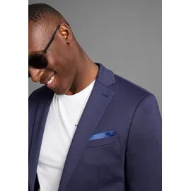 Bruno Banani Anzug "Jersey", Damen, Gr. 52, N + U Gr, blau (marine), Jersey, Obermaterial: 60% Polyester, 35% Viskose, 5% Elasthan. Futter: 100% Polyester, normal, Anzüge, elastische Qualität, Topseller