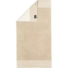 CAWÖ Luxury Home Two-Tone 590 Waschhandschuh 16 x 22 cm sand