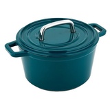 CS Kochsysteme Alpen Fleischtopf 24 cm petrol
