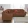 sit&more Ecksofa Mikrofaser 2-Sitzer Braun