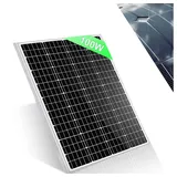 Rhein Beleuchtung Solarmodul 100W Solarpanel 12V – Monokristalline Solarmodule mit Halbzellen, 100 W, Monokristallin, (58×76×3 cm Aluminiumrahmen – ideal für Wohnmobil, Boot & Garten), Hohe Umwandlungseffizienz & IP65 wetterfest – robust & langlebig