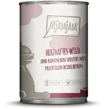MjAMjAM Wild & Kaninchen an fruchtigen Heidelbeeren 6 x 400 g