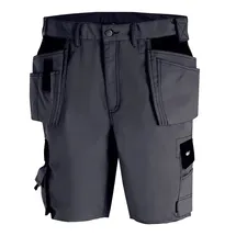 teXXor Shorts "BERMUDA" Canvas - 48 - grau/schwarz