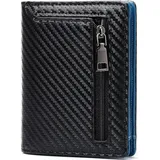 luxuskollektion GAEKEAO Herren Geldbörse Slim Wallet schwarz-blau