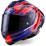 Alpinestars Supertech R10 Flyte Limited Edition Helm, rot, Größe L für Männer