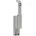 Türtreibr 980 DIN re silber elox LM 23mm Rundstange 10mm