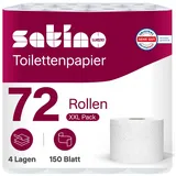 Satino Toilettenpapier prestige 4-lagig 72 Rollen