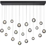 Paul Neuhaus PURE Popup, LED Pendelleuchte 19fl.  mystic grey,