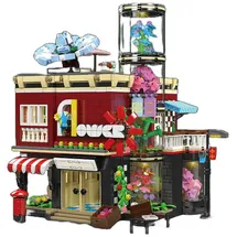 Mould King NovaTown Blumen Laden 16056