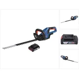Bosch Professional, Heckenschere, 18 V 60 cm Brushless + 1x Akku 2,0 Ah - ohne