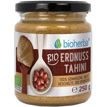 Bioherba Bio Erdnuss Tahini 100% gemahlene n.gesch.Bio Erd