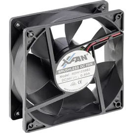 X-FAN RDH1238S Axiallüfter 24 V/DC 217.8 m3/h (L x B x H) 120 x 120 x 38mm