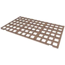 Sport-Thieme Lattenrost ""Holz"", 500x300 cm, Ohne Stützbügel