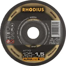 RHODIUS Trennscheibe XT70 125 mm 100 Stück