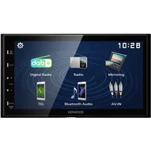 Kenwood DMX129DAB 2-DIN Autoradio DAB+ Bluetooth 7,0" Touchscreen