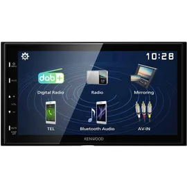 Kenwood DMX129DAB 2-DIN Autoradio DAB+ Bluetooth 7,0" Touchscreen