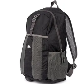 Trespass Turzo Packaway Rucksack Schwarz